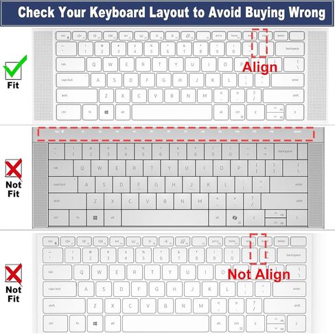 Keyboard Cover for 2024 2023 2022 Dell XPS 15 9500 9510 9520 9530 15.6 Inch & XPS 17 9720 9700 9710 9730 17 Inch & DELL Precision 5770 5570 5760 5560 15.6" 17.3" US Layout (NOT FIT XPS 13 14 16 inch) in Saudi Arabia