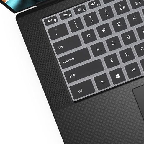 Keyboard Cover for 2024 2023 2022 Dell XPS 15 9500 9510 9520 9530 15.6 Inch & XPS 17 9720 9700 9710 9730 17 Inch & DELL Precision 5770 5570 5760 5560 15.6" 17.3" US Layout (NOT FIT XPS 13 14 16 inch) in Saudi Arabia