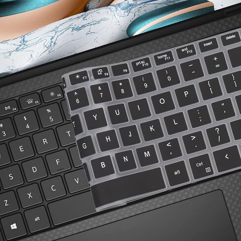 Keyboard Cover for 2024 2023 2022 Dell XPS 15 9500 9510 9520 9530 15.6 Inch & XPS 17 9720 9700 9710 9730 17 Inch & DELL Precision 5770 5570 5760 5560 15.6" 17.3" US Layout (NOT FIT XPS 13 14 16 inch) in Saudi Arabia