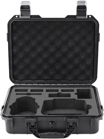 الكل في 1 PP حافظة صلبة محمولة مقاومة للماء للسفر تحمل حقيبة يد صندوق تخزين لطائرة DJI Mini 4 Pro Drone (تناسب وحدة التحكم عن بعد RC2 / CR-N2) in Kuwait