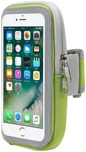 Running Armband Cell Phone Case Holder Sport Arm Band Bag Pouch for iPhone 14 15 Plus 13 12 11 Pro Max Samsung Galaxy S24 S23 S22 S21 S20 Plus A54 Google Pixel 8 7 7a 6 6a Motorola Edge 2022 (Black) in Kuwait