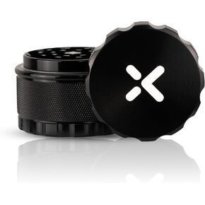 Xtreme Spice Grinder 3 Piece Medium 2.5" Features Side Knurls for Superior Grip, Quick Twist Closure, and Heavy-Duty Aluminium, Kitchen Essential