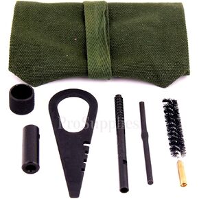TACFUN Mosin Nagant Cleaning Kit/Cleaning Tools with Pouch LR 7.62x54R, Includes: Mosin Nagant Tool, Brush, Jag, Cleaning Rod Attachment, End Cap for Rod, Pouch