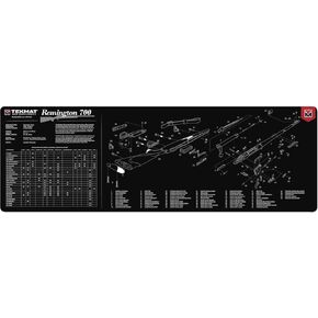 TekMat Original 12" x 36" - 1/8" Thick Oil Resistant Non-Slip Waterproof Scratchproof Washable Rifle Maintenance & Cleaning Mat for use with Remington