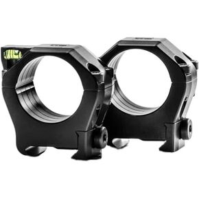 ZEISS Precision Ultralight 1913 Mil-Spec Rifle Scope Mounting Rings with Anti-Cant Bubble Level, Black