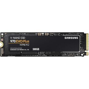 Samsung 970 EVO Plus Series - 500GB PCIe NVMe - M.2 Internal SSD (MZ-V7S500BW)