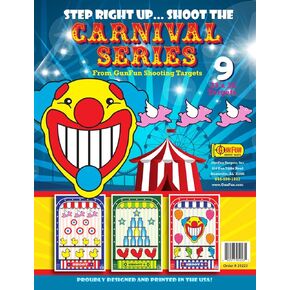 GunFun Shooting Targets Carnival Shoot Series 9 Pack