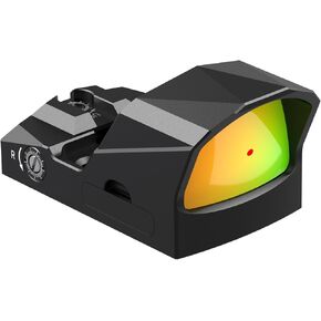 VOTATU Shake Awake 3 MOA Red Dot Compatible with RMR Footprint PMD504-SR Reflex Sight for Pistols Optic with Picatinny Mount