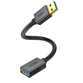VCZHS USB Extension Cable 20 ft - USB 3.0 Extension Cable USB Male to Female Extension Cable for USB Flash Drive, Card Reader, Hard Drive, Keyboard,Mouse,PlayStation, Xbox, Printer, Webcam