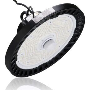 RuggedGrade 150W - Titan VI Series LED High Bay UFO Light with Motion Sensor - Color Selectable on Fixture 30K/40K/50K
