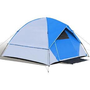Tents for Camping 2 Person Dome Camping Tent with Rainfly,Waterproof & Windproof Double Layer Tent for Camping,Easy Setup Tent for Camping Hiking Backpacking Picnic Backyard,Sky Blue
