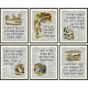 97 Decor Vintage Wall Decor - Rustic Wall Art, Rustic Gallery Wall Print, Vintage Art Prints, French Country Nature Landscape Painting, Moody Vintage Poster Picture for Bedroom (UNFRAMED)