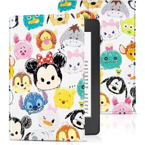 حافظة عصرية ممتعة لجهاز Kindle 11th 6 "2022 جيل لطيف الكرتون Girly Kawaii Girls Kids Boys غطاء فوليو رائع لأمازون Kindle 11th Generation C2V2L3، حافظة قارئ E مقاس 6 بوصات، Mini Dishini in Kuwait