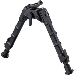 CVLIFE Swivel Tiltable Bipod for Rifle Bipod Compatible with M-Rail Bipod 360 Degrees Adjustable Attach Directly for Stability for Shooting