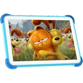 Kids Tablet 10 inch Tablet for Kids 3-7 32GB ROM Toddler Tablet with Case Stand, Kids Android Tablet with WiFi IPS Screen Kids Software Installed Parents Control Childrens Tablet for Kids Toddlers