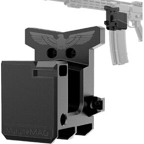 Gun Wall Mount, Wall Rack Mount with Strong and Solid PA Material, Load Bearing Capacity 300Lbs of Tension, Wall Mount with DoubleHolder