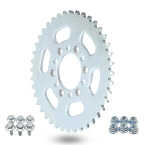 40 سن #35 أجزاء ضرس خلفي لسلسلة 98cc 97cc - 2.8Hp Trail CC100X CK100 Coleman CT100U MBX11 MBX10 Monster Moto 80cc Baja Doodle Bug DB30 Taotao GK80 متوافق مع Go Kart Drift Trike