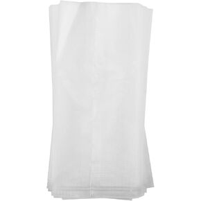 EVTSCAN 50pcs Water Soluble Fishing Bait Bags Meltable PVA Water Dissolving Mesh Bag Carp Fishing Bag (18 x 8cm)