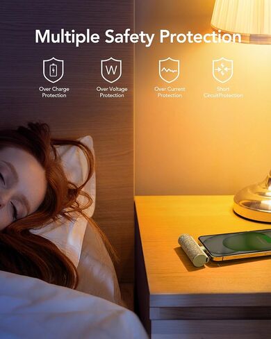 Charmast 2-Pack Small Portable Charger for iPhone 3500mAh, Bling Compact Mini Power Bank, Cute Battery Pack Portable Phone Charger Compatible with iPhone 14 Pro Max/14/13/12/11/SE/XR/X/8/7 Series in Saudi Arabia