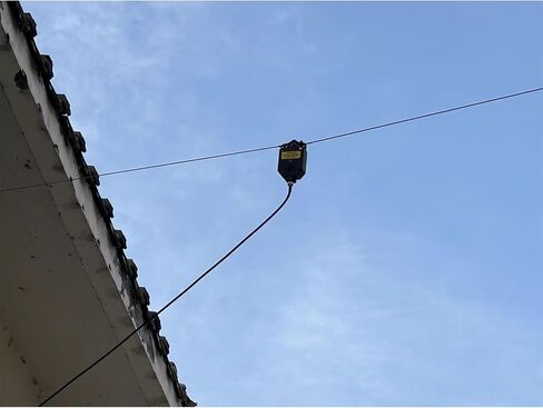 JYR8010-150W End Fed Antenna 150W Shortwave Radio Antenna 4 Band 10m 12m 15m 17m 20m 30m 40m 80m Long Wire Antenna 1:64 Balun No Tuning in Kuwait