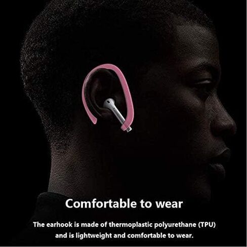 ملحقات Loirtlluy 4 في 1 ضد فقدان أجهزة Airpods، وحزام Airpods، وسلك مغناطيسي، وخطافات وأغطية للأذن متوافقة مع Airpods 1 & 2، وحامل حزام ساعة Airpods، أرجواني in Kuwait