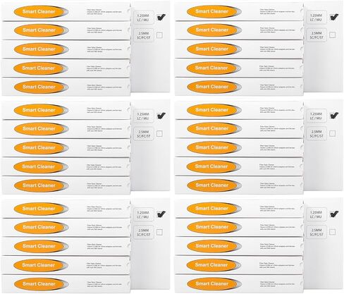 10 Pack Fiber Cleaner Pen Fiber Optic Cleaning Tools for 2.5mm SC/ST/FC Connector Optical Connector Cleaner Over 800 Cleans Fiber Endface & Optical Connector Cleans in Kuwait