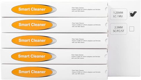 10 Pack Fiber Cleaner Pen Fiber Optic Cleaning Tools for 2.5mm SC/ST/FC Connector Optical Connector Cleaner Over 800 Cleans Fiber Endface & Optical Connector Cleans in Kuwait