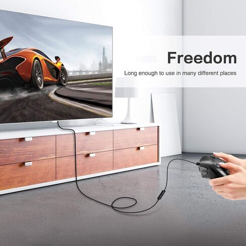 كابل تمديد USB VCZHS بطول 20 قدم - كابل تمديد USB 3.0 كابل تمديد USB ذكر إلى أنثى لمحرك فلاش USB، قارئ البطاقات، القرص الصلب، لوحة المفاتيح، الماوس، بلاي ستيشن، إكس بوكس، الطابعة، كاميرا الويب in Kuwait