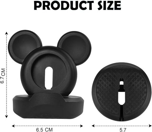 Charger Stand Compatible with Apple Watch Series Apple Watch Series Ultra2/Ultra/9/8/7/6/SE/5/4/3/2/1/SE,Cute Apple Watch Charger Stand,Compatible with Nightstand Mode (Not Include Charger) in Saudi Arabia