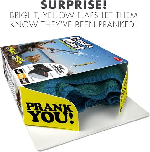 Prank-O Prank Gift Box، كيس بودنغ، صندوق هدايا فارغ، نكتة عملية لهدايا عيد الميلاد، تغليف هدايا العطلات، صندوق هدايا الفيل الأبيض، فكرة هدية مضحكة in Kuwait