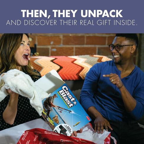 Prank-O Prank Gift Box، كيس بودنغ، صندوق هدايا فارغ، نكتة عملية لهدايا عيد الميلاد، تغليف هدايا العطلات، صندوق هدايا الفيل الأبيض، فكرة هدية مضحكة in Kuwait