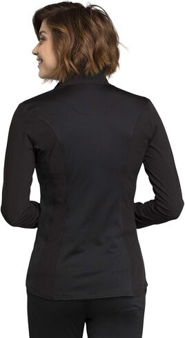 Cherokee Statement Women Warm Up Scrubs Jacket Zip Front CK365 in Kuwait