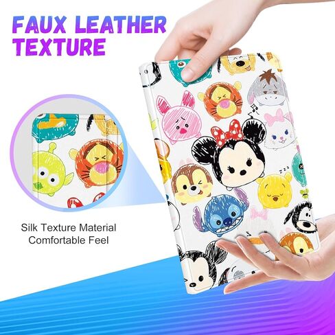 حافظة عصرية ممتعة لجهاز Kindle 11th 6 "2022 جيل لطيف الكرتون Girly Kawaii Girls Kids Boys غطاء فوليو رائع لأمازون Kindle 11th Generation C2V2L3، حافظة قارئ E مقاس 6 بوصات، Mini Dishini in Kuwait