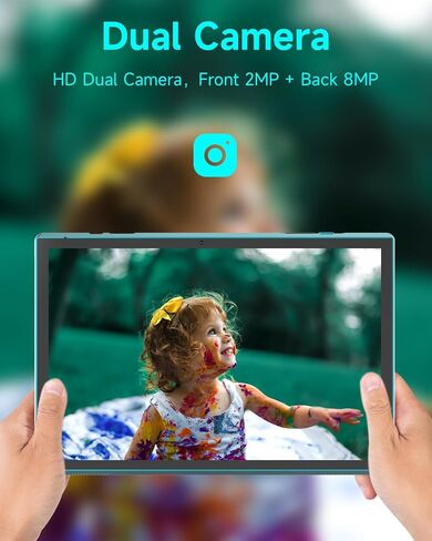 Tablet 10 Inch Tablets, Google Android Tablet 10", Quad-Core Processor Tableta Computer with 32GB ROM 2GB RAM, 2MP+8MP Camera WiFi BT 10.1 in HD Display Tab, 6000mAh Long Battery Life Tablets PC NEW. in Saudi Arabia