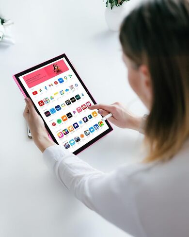 Tablet 10 Inch Tablets, Google Android Tablet 10", Quad-Core Processor Tableta Computer with 32GB ROM 2GB RAM, 2MP+8MP Camera WiFi BT 10.1 in HD Display Tab, 6000mAh Long Battery Life Tablets PC NEW. in Kuwait