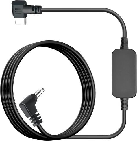 USB-C to DC3.5 Car Charger Cable, Suitable for Replacing The Charging Cable of The Car Mounted Wireless Reversing Camera Display Screen (9.84FT) in Kuwait