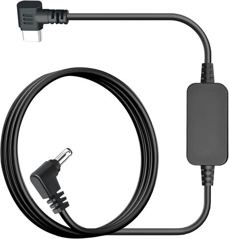 USB-C to DC3.5 Car Charger Cable, Suitable for Replacing The Charging Cable of The Car Mounted Wireless Reversing Camera Display Screen (9.84FT) in Kuwait