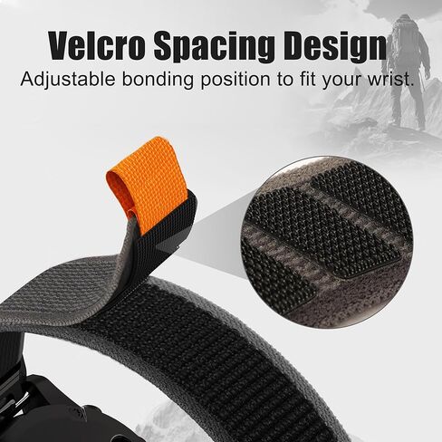 Compatible for Garmin Fenix 7X/6X/5X Band, 26mm Easy Fit Nylon Straps for Garmin Fenix 3/5X Plus/6X Pro/Tactix Delta/Enduro 2 Bands in Kuwait