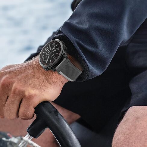 Compatible for Garmin Fenix 7X/6X/5X Band, 26mm Easy Fit Nylon Straps for Garmin Fenix 3/5X Plus/6X Pro/Tactix Delta/Enduro 2 Bands in Kuwait