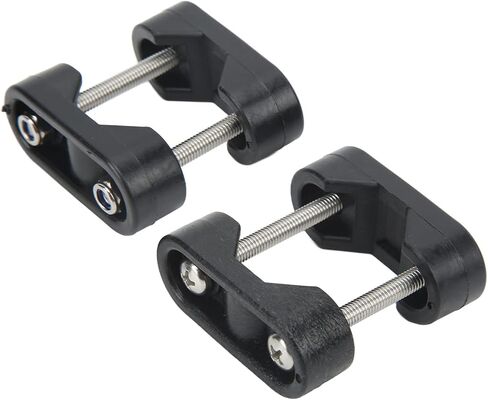 2Pcs Nylon Marine Boat Nylon Rail Mount Bracket Fits for Tube Kayak Canoe Boat Dinghy Yacht Accessories in Saudi Arabia