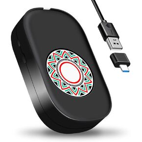 Mouse Jiggler, Undetectable Mouse Mover Wiggler Shaker with Drive Free USB Port Simulate Mouse Automatic Random Movement to Prevent Computer Laptop from Sleeping and Keep PC Awake