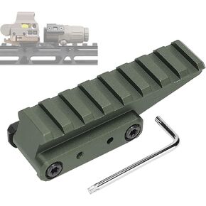Phoking Optic Riser Mount Picatinny Rail Fast Riser Red Dot Riser for Red Dot Sight Scope Optics