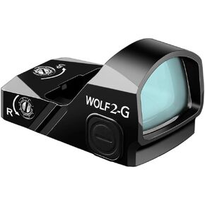 Cyelee WOLF2 for Astigmatism, Circle Dot Sight, Micro Red Dot Sight for RMR Footprint, 3MOA Dot and 64MOA Ring Reticle