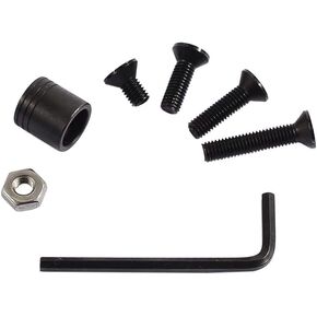 Quick Detach Swivels Stud Mount Base Adapter Kit with 4 Screws + 1 nut + 1 Wrench
