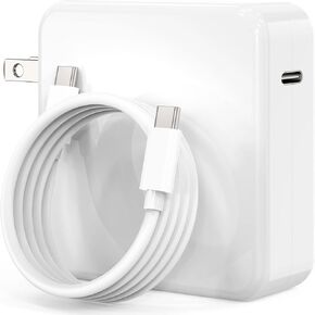 Replacement for Mac Book Pro Charger, 61W USB C Charger Power Adapter for MacBook Pro 13 Inch/12 Inch,2021, 2020, 2019, 2018, 2017, 2016 for Mac Book,MacBook Air 13/12 Inch,Type C Power Cord Supply