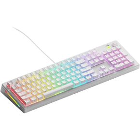 Glorious GMMK 2 Small Gaming Keyboard Base- Barebones Kit- TKL Hot Swappable DIY White Mechanical Keyboard - Wired, RGB Backlit,- PC Setup Accessories- 65%, White