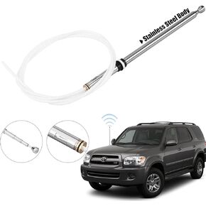 Power Car Antenna mast w/cable Compatible for Toyota Sequoia 2001-2007 Radio Replacement 86337-AF011