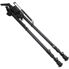 13-27 inch Long Range Bipod with Pivot Podlock Heavy Duty High Shockproof Shooting Swivel Style Bi-pod