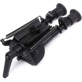 Freelight 6-9 Inch Tactical/Sniper Profile Adjustable Height Swivel Style Bipod Tilting with Built in Podlock