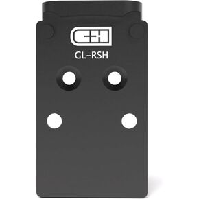 لوحة محول البصريات الدقيقة C + H لـ Gen5 Glock MOS G17 G19 و Trijicon RMR/SRO، Holosun 407C/507C/508C/508T